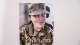 A photo of National Guard member Sarah Beckstrom.